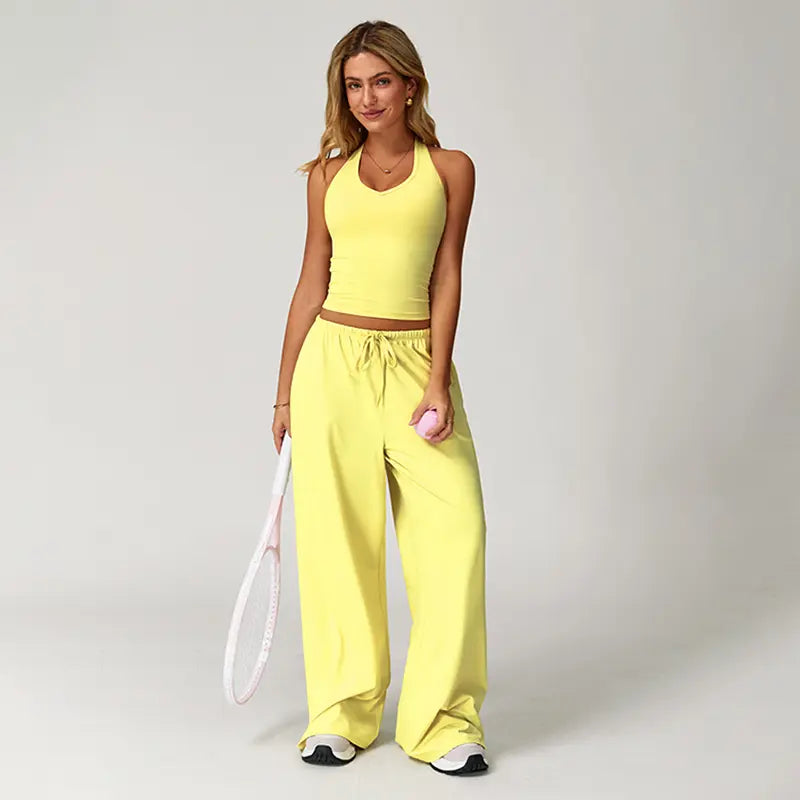 WOMEN'S 2-PIECE LOUNGE SET COMFY·STYLISH·VERSATILE✨ Polyester-Silk Fitted Summervibe Sweatsuit💖