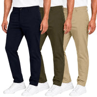 (Tech Stretch) Navy - Olive - Timber