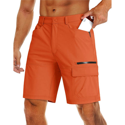 Men's 9" Casual Cargo Shorts, Lightweight Quick