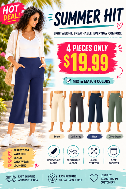 👖 Capri Yoga Pants--The Easy Outfit Hack Every Woman Needs💕💕