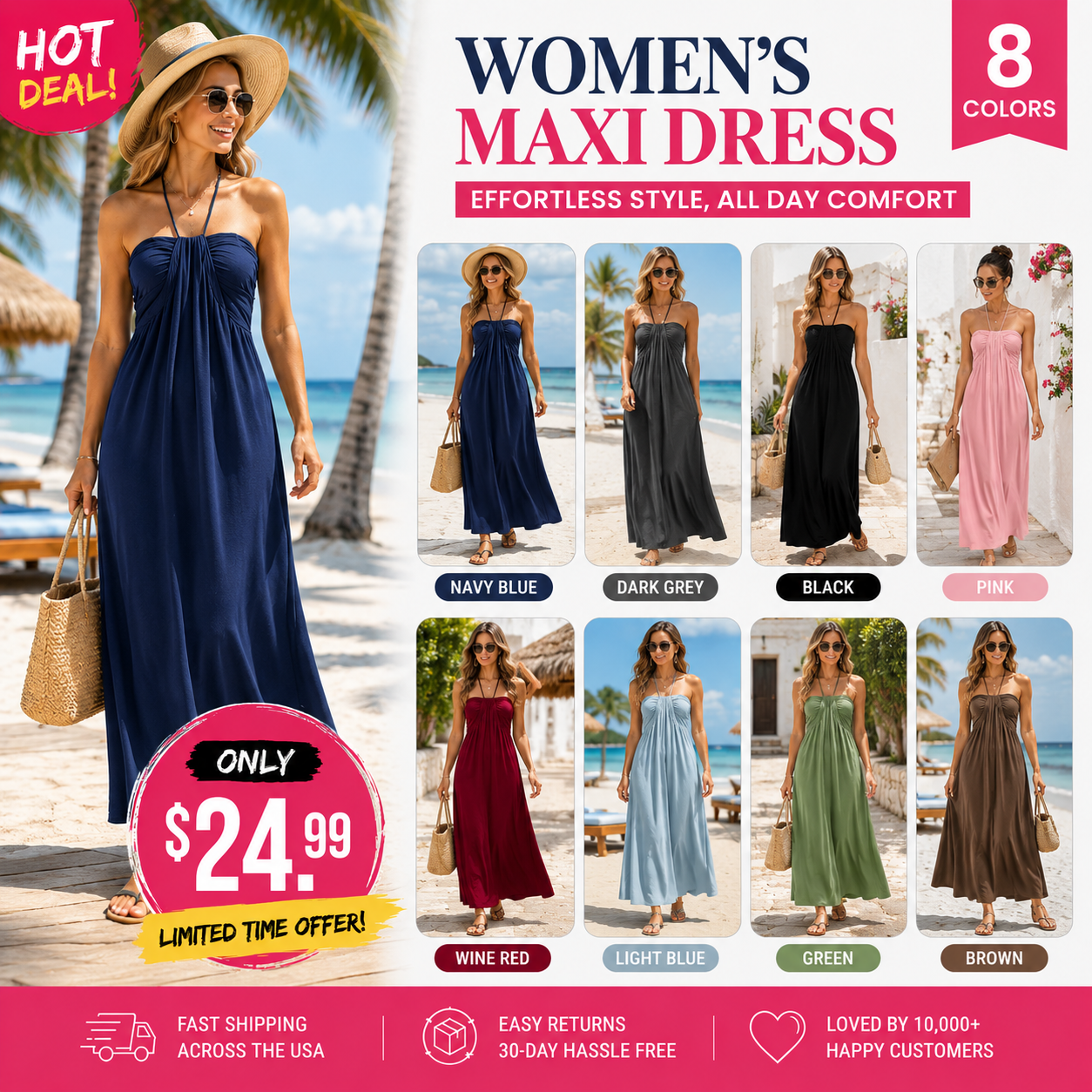 💕 The Maxi Dress Women Can't Stop Wearing This Summer✨☀️