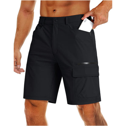 Men's 9" Casual Cargo Shorts, Lightweight Quick