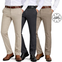 Khaki - Dark Grey - Light Brown