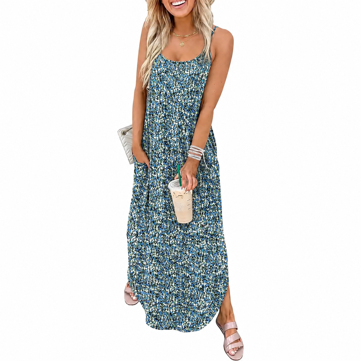 💃 Women’s Boho Maxi Dress – Lightweight, Breathable & Ultra Flattering Fit💖💖